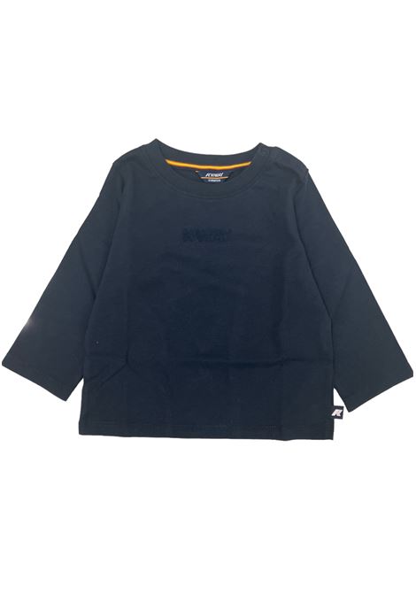 T-shirt manica lunga K-way | K7123WWK89