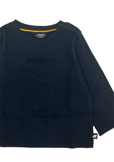 T-shirt manica lunga K-way | K7123WWK89