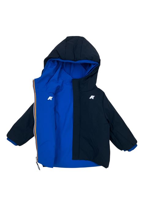 Giubbotto baby reversibile inverno K-way | K71338WDAD
