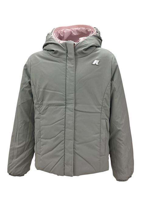 Giubbino reversibile inverno bambina K-way | K71339WDA4