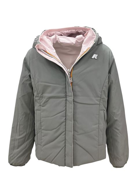 Giubbino reversibile inverno bambina K-way | K71339WDA4