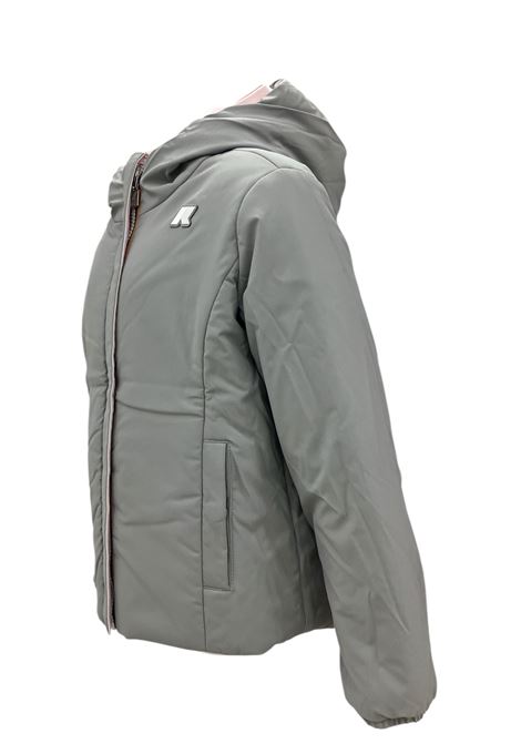 Giubbino reversibile inverno bambina K-way | K71339WDA4