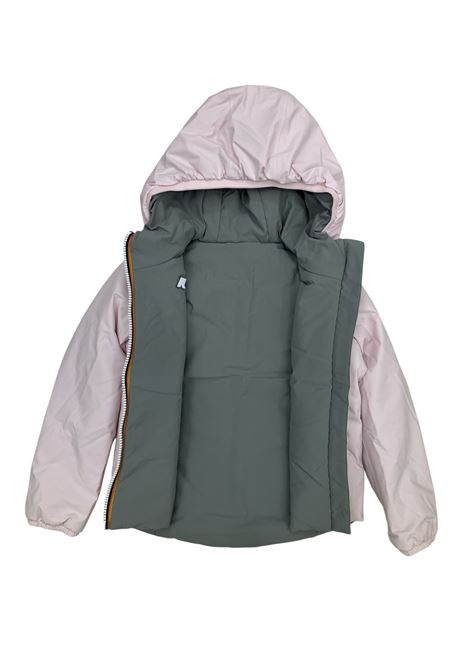 Giubbino reversibile inverno bambina K-way | K71339WDA4