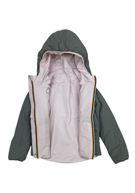 Giubbino reversibile inverno bambina K-way | K71339WDA4