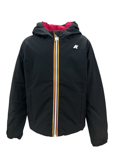 Giubbino reversibile inverno bambina K-way | K71339WDCL