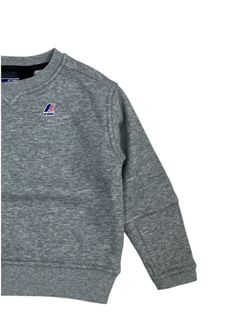 Felpa basic inverno unisex K-way | K7141TWAH1