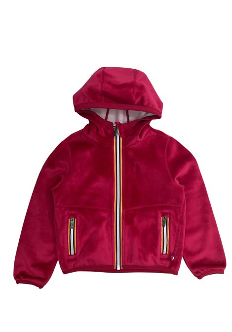 Felpa P. Lily velour polar double K-way | K8141FWDAG