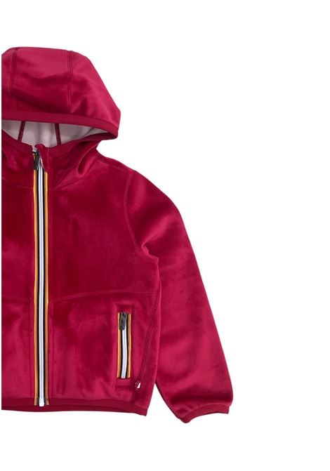 Felpa P. Lily velour polar double K-way | K8141FWDAG