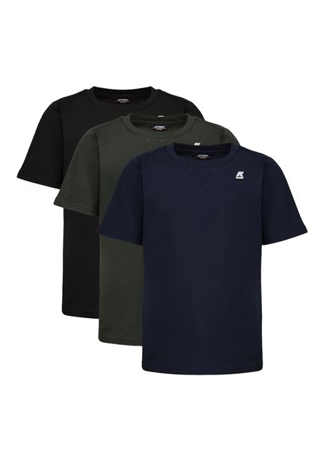 Set 3 t-shirt K-way | K6117EWAM5