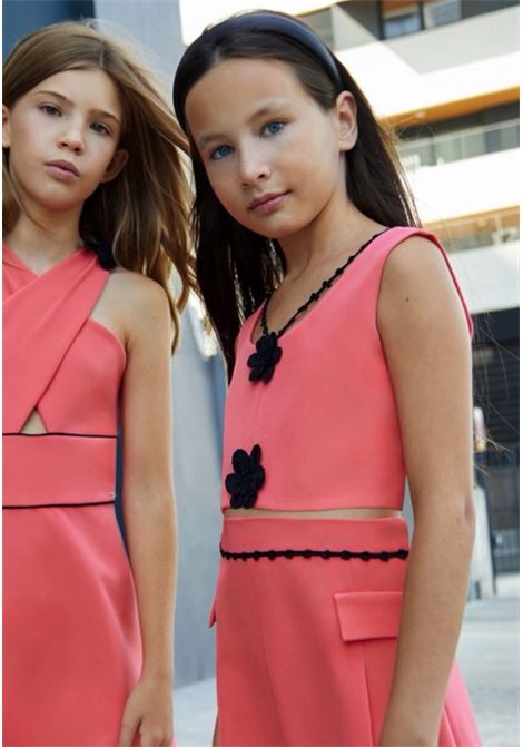 Top e gonna pantalone AMAYA | SETFLOWERARANCIO
