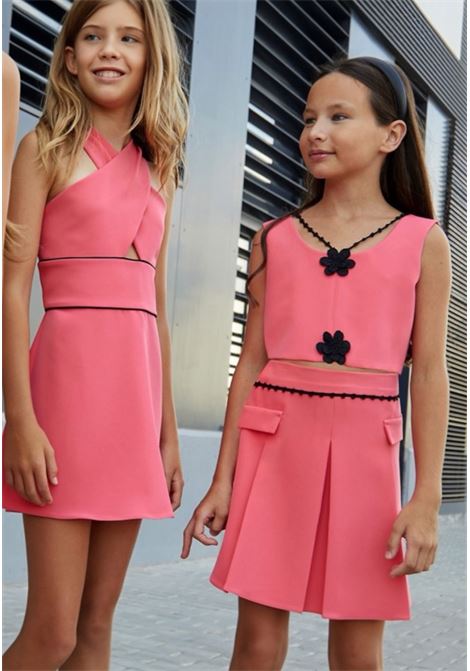 Top e gonna pantalone AMAYA | SETFLOWERARANCIO