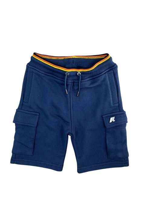 Pantaloncini felpa con tasconi K-way | K7133SWB67