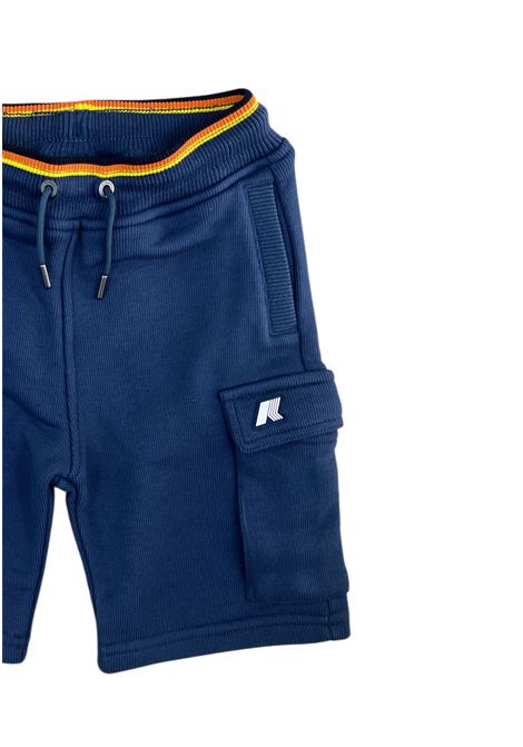 Pantaloncini felpa con tasconi K-way | K7133SWB67